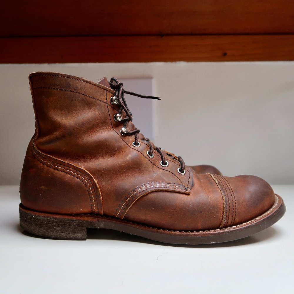 Red Wing Iron Ranger Cap Toe Boot Mens 9